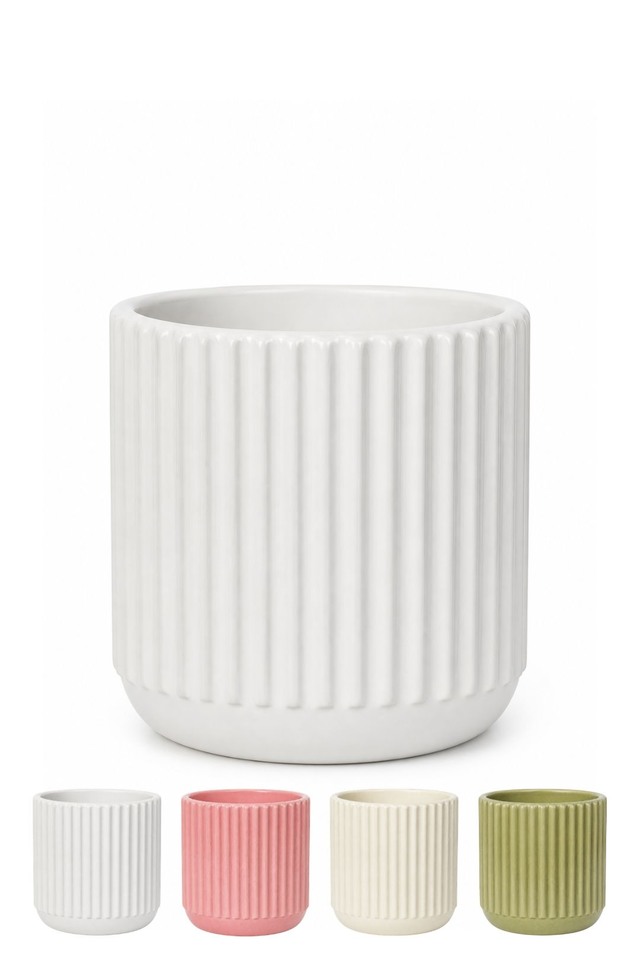 PLAIN PLAINS CERAMIC CERAMICS VASE VASES CONTAINER CONTAINERS POT POTS GLAZE GLAZES GLAZED GLAZEDS FULLY FULLIES FULLIE SHAPES SHAPE FLOWER FLOWERS RIBBED RIBBEDS FLORIST FLORISTS FLORAL FLORALS RIB RIBS CURVE CURVES CURF BASE BASES BASIS