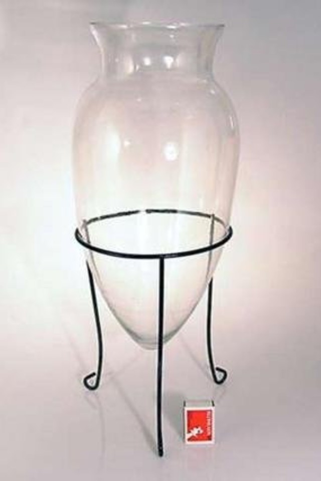 GLASS GLASSES GLAS GLASSWARE GLASSWARES VASE VASES FLORIST FLORISTS FLOWER FLOWERS FLORAL FLORALS ROUND ROUNDS TABLE CENTRE TABLE CENTRES CAULDRON CAULDRONS VASE+STAND VASE+STANDS 47X20CM 47X20CMS SHAPES SHAPE STAND STANDS
