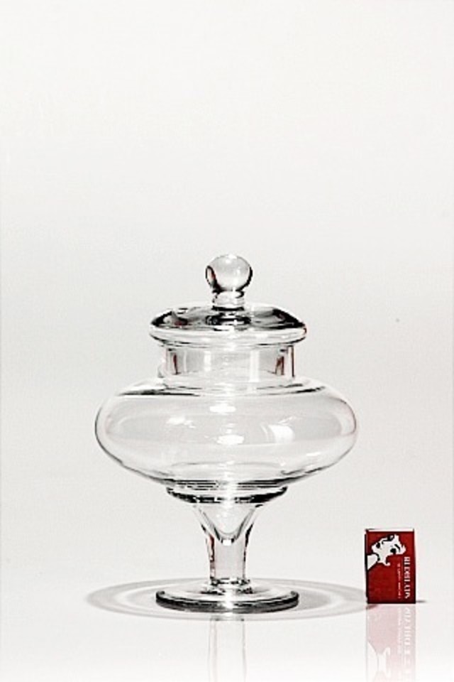 Squat Stem Candy Jar 20d X 26cmh Holstens