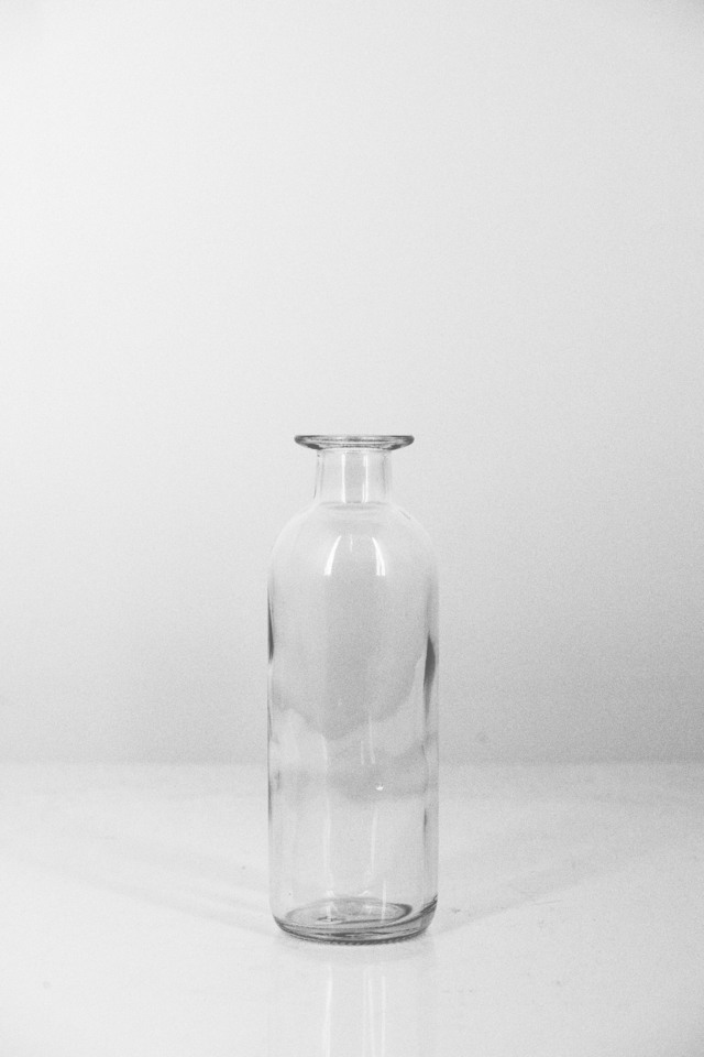 Tall Bottle Vase 55D x 165mmH Holstens