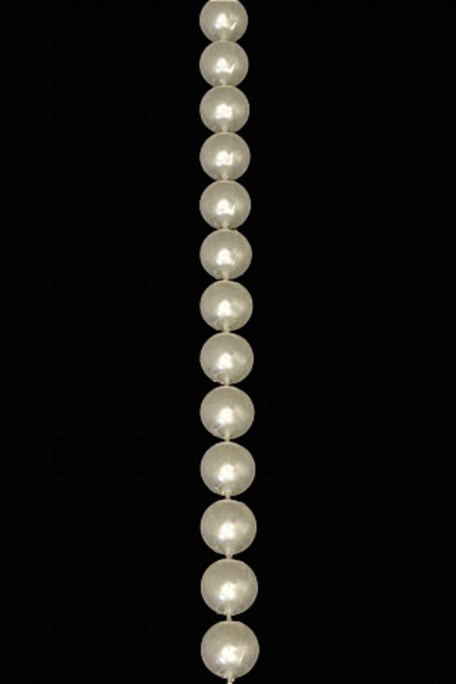 ABS Pearl String : (8mm beads) 19m long - Holstens