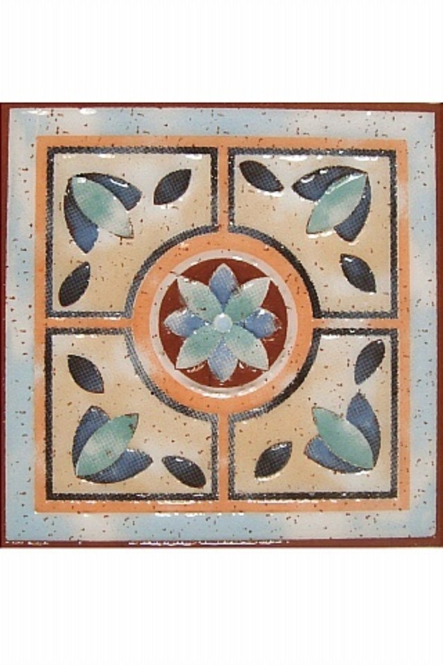 DISPLAY DISPLAYS DISPLAIE MOSAIC MOSAICS TILE TILES SHEET SHEETS 95X95MM 95X95MMS CERAMIC CERAMICS GAUCHO GAUCHOS GLAZED GLAZEDS FLORAL FLORALS
