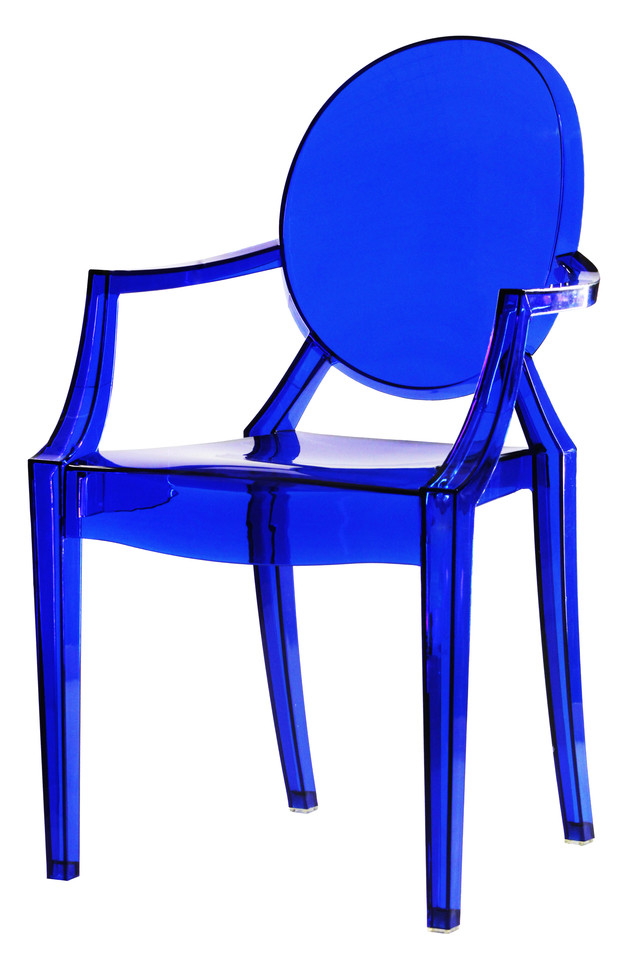 Ghost Louis Arm Chair (Polycarbonate) : 52.3 x 92cmH ...