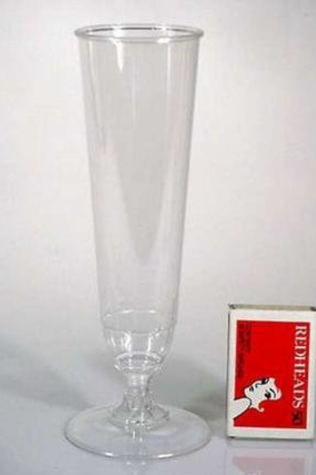 PLASTIC PLASTICS VASE VASES CONTAINER CONTAINERS BOWL BOWLS CHAMPAGNE CHAMPAGNES FLUTE FLUTES 17CM 17CMS H
