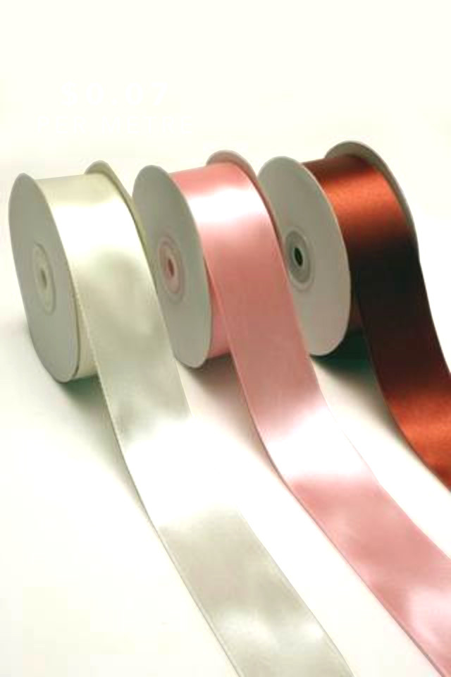 RIBBON RIBBONS SATIN SATINS CUT CUTS EDGE EDGES SINGLE SINGLES DOUBLE DOUBLES FACE FACES FACED FACEDS EDGED EDGEDS WOVEN WOVENS 2F 2FS 38MMX36YD 38MMX36YDS SPECIAL SPECIALS IMPORTED IMPORTEDS