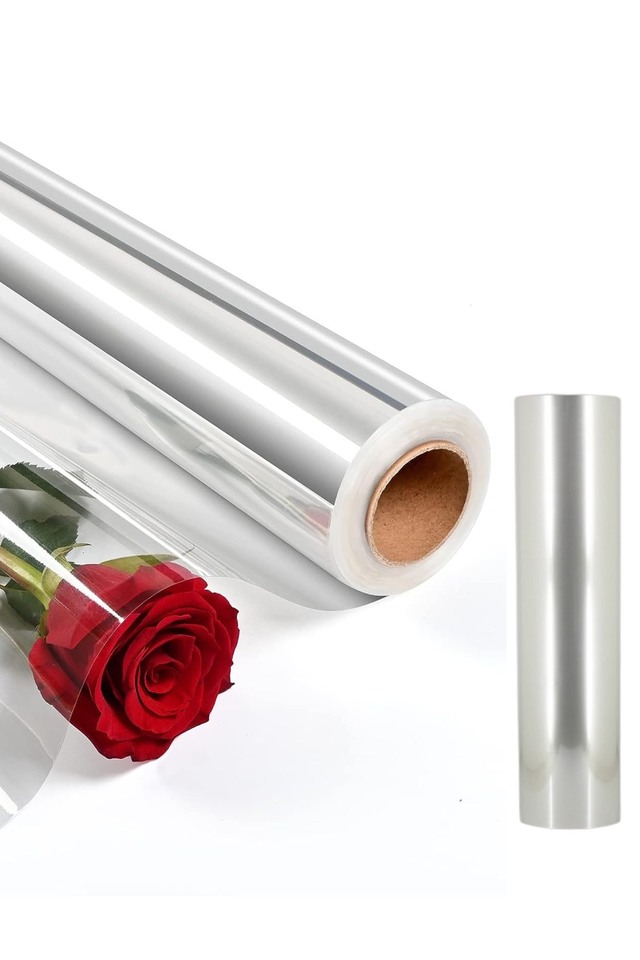 WRAP WRAPS FLOWER FLOWERS CELLO CELLOS FLORIST FLORISTS 37MIC 37MICS CLEAR CLEARS BOPP BOPPS 70CMX375M 70CMX375MS PP PPS ROLLS ROLL SHEETS SHEET MIC MICS CMX CMXES M