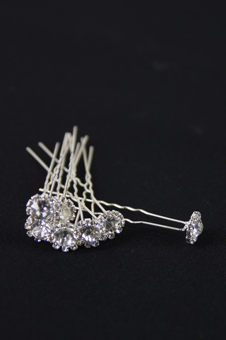 Rhinestone  Diamante Pins Pink12mm x 60mm OASIS® Florist Craft Wedding 